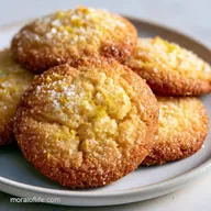 Traditional Lemon Sugar Cookies: Crispy