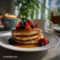 Vegan Pancake Recipe for Fluffy Pancakes