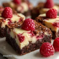 White Chocolate Raspberry Brownies (16 Servings)