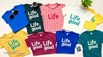 Life is Good Shirt Inspiring Positivity