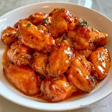 Crispy Air Fryer Chicken Wings Recipe Card