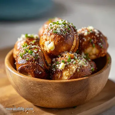 Air Fryer Pretzel Bites with Garlic Butter in 18 Minutes Recipe Card