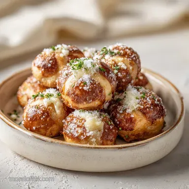 Air Fryer Pretzel Bites with Garlic Butter in 18 Minutes