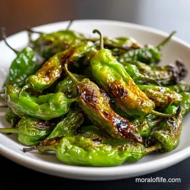 Shishito Peppers Air Fryer: Quick Air Fryer Recipe in 10 Minutes Recipe Card