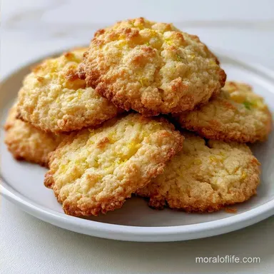 Almond Flour Lemon Cookies: Soft Baked