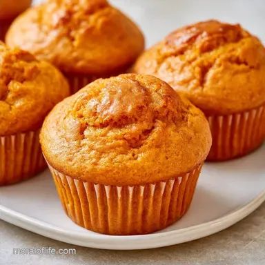 Applesauce Pumpkin Muffins in 30 Minutes
