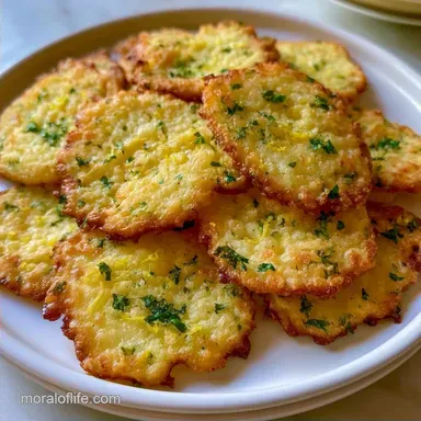 Baked Lemon Crisps: Crispy and Tangy