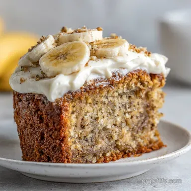 Banana Cake Coffee Frosting for 12 Servings