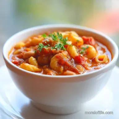 Barefoot Contessa Pasta Fagioli Recipe: A Hearty One-Pot Soup Recipe Card