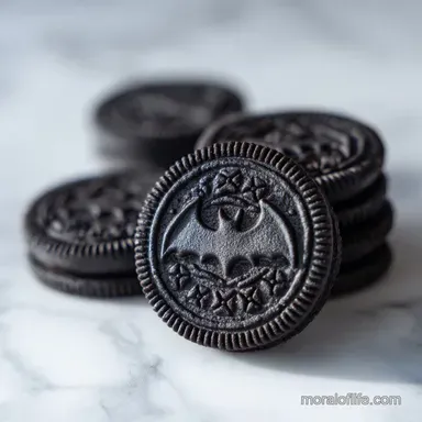 Bat Oreo Cookie Balls: A Fun Halloween Treat for 28 Servings