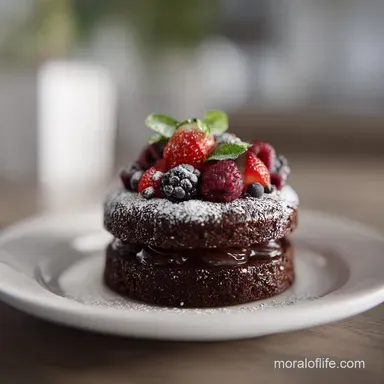 Best Chocolate Cake Recipe for 12 Servings with Ganache Recipe Card