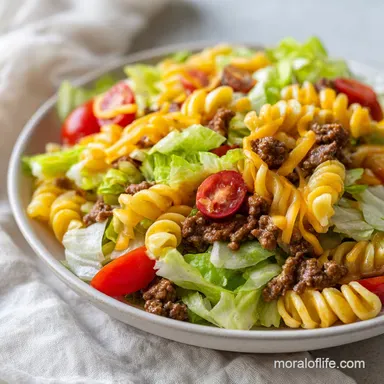 Big Mac Salad in 25 Minutes with Caramelized Beef Recipe Card