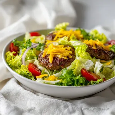 Big Mac Salad in 25 Minutes with Caramelized Beef