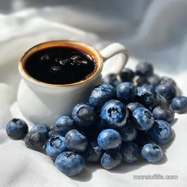 Blueberry Coffee Syrup for Coffee in 15 Minutes