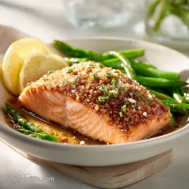 Salmon with Brown Sugar Glaze Recipe in 17 Minutes Recipe Card