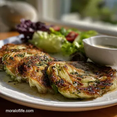 Recipe for Cabbage Steaks: Oven Baked & Caramelized