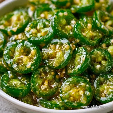 Candied Jalapeno Peppers in 40 Minutes Recipe Card