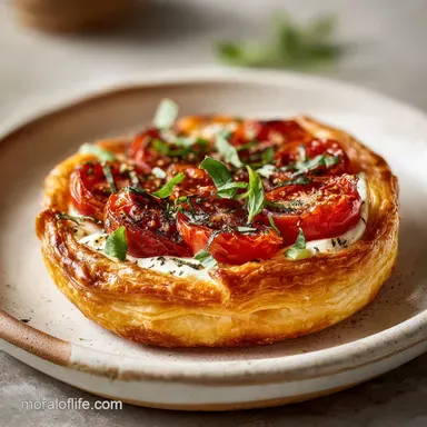 Caprese Puff Pastry Recipe in 38 Minutes Recipe Card