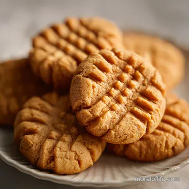 Chewy Peanut Butter Cookies in 20 Minutes | Dessert Recipe Card