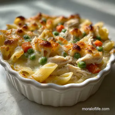 Classic Chicken Pot Pie Pasta Recipe | 30 Minutes