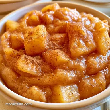 Cinnamon Applesauce in 35 Minutes