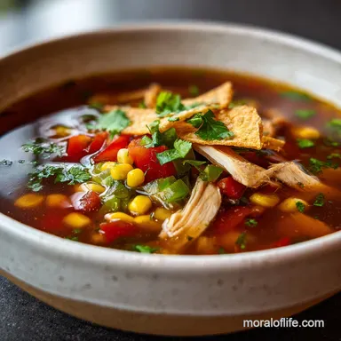 Classic Chicken Tortilla Soup in 45 Minutes