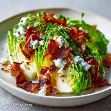 Wedge Salad Recipe for 4 Servings