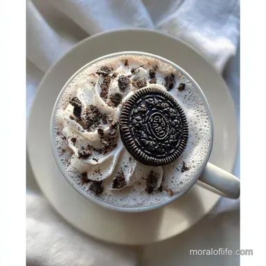 Cookies and Cream Milkshake Ready in 10 Minutes