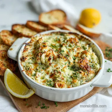 Crab Artichoke Dip: Warm & Cheesy Recipe Card