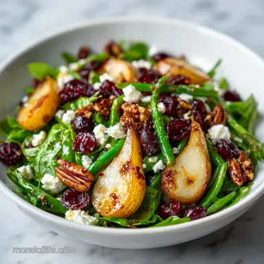 Holiday Salad with Bosc Pears