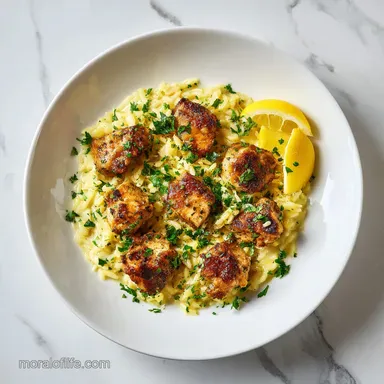 Creamy Chicken Orzo in 30 Minutes