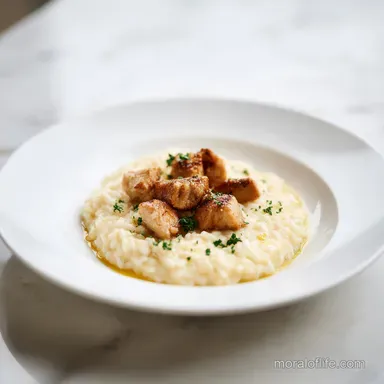 Creamy Chicken Risotto in 45 Minutes