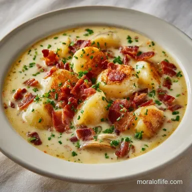 Clam Chowder in 40 Minutes Recipe Card