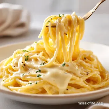 Four Cheese Garlic Sauce in 20 Min Recipe Card