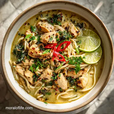 Creamy Garlic Chicken Ramen in 20 Minutes