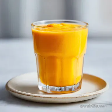 Mango Smoothie with Coconut Milk in 5 Minutes Recipe Card