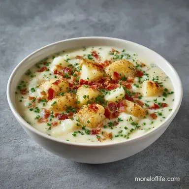 Creamy Clam Chowder in 50 Minutes