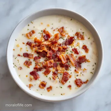 New England Clam Chowder: Creamy Finish Recipe Card