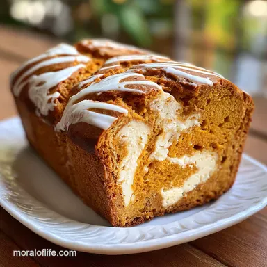 Pumpkin Cream Cheese Bread: Oven-Only