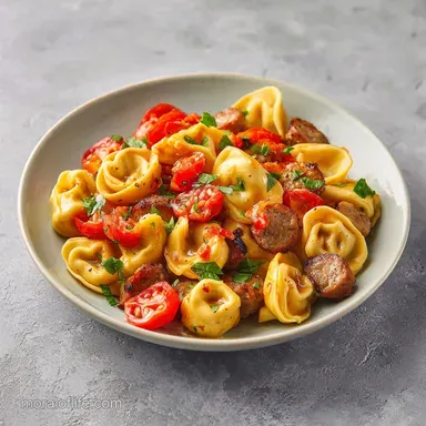 Creamy Sausage Tortellini in 25 Minutes