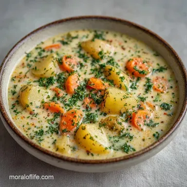 Seafood Chowder in 30 Minutes Recipe Card