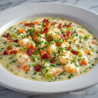 Seafood Clam Chowder in 45 Minutes