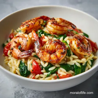 Shrimp Orzo: One-Pot and Creamy