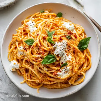 Tomato Pasta Sauce with Cream Cheese and Garlic Recipe in 15 Minutes