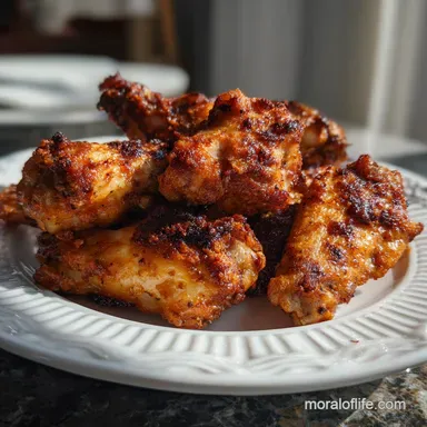 Air Fryer Chicken Wings: The Crispiest Dry Rub