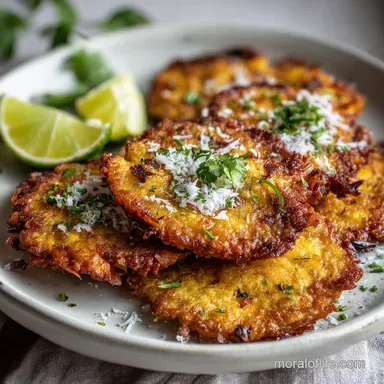 Tostones: Crispy Double-Fried Plantain Discs
