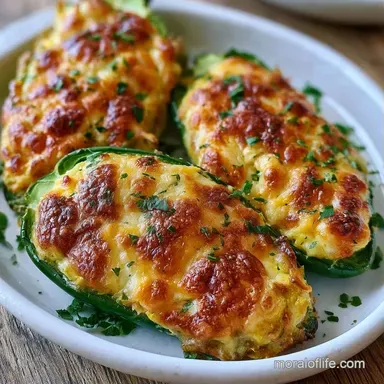 Curried Jalapeno Popper Recipe: Baked Recipe Card