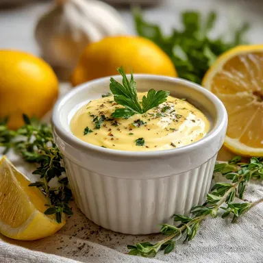 Bearnaise Sauce: Silky, Herbaceous, Ready in 20 Minutes Recipe Card