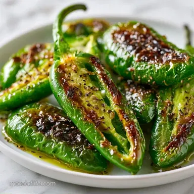 Easy Air Fryer Roasted Jalapenos (12) Recipe Card