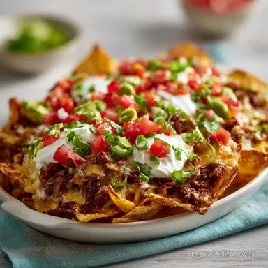 Beef Nachos with Melted Cheese: A 30-Minute Pan-Seared Recipe
